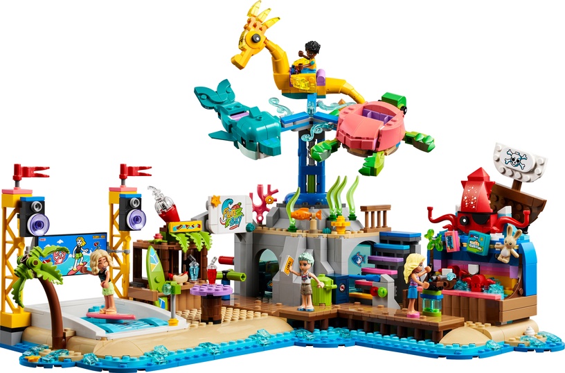 Конструктор LEGO® Friends Beach Amusement Park 41737, 1348 шт.