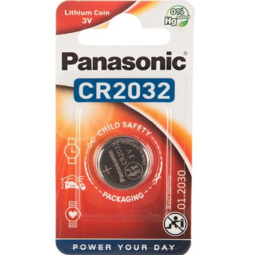 Baterijas Panasonic 6230, CR2032, 3 V, 1 gab.