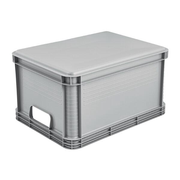 Hoiukast, transportimiseks/esemete hoidmiseks/mänguasjade jaoks Keeeper 1088213000000, 20 l, hall, 40 x 30 x 22 cm