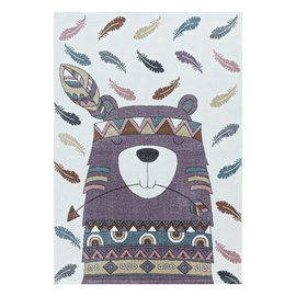 Vaip sise Ayyildiz Funny Indian 1402002104, valge/violetne/mitmevärviline, 200 cm x 140 cm