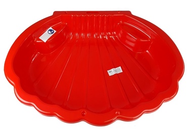 Liivakast Scallop LT7450, 75 x 110 cm, punane