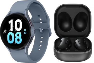Nutikell Samsung Galaxy Watch 5 44mm LTE, sinine + Samsung Galaxy Buds Live