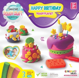 Plastilīns Gerardos Toys Happy Birthday 56447, daudzkrāsains