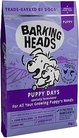 Sausā suņu barība Barking Heads Puppy Days BPY6, vistas gaļa/lasis, 6 kg
