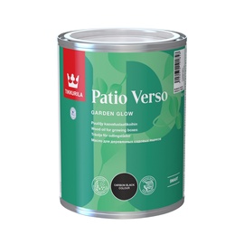 Древесное масло Tikkurila Patio Verso Patio Verso, черный, 0.9 l