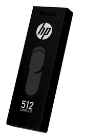 USB zibatmiņa HP HPFD911W-128, melna, 128 GB