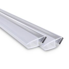 Dušas starplikas Thema Lux QZ-12B4, 200 cm, 2 gab.