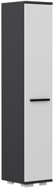 Kapp Kalune Design Asimo XL, valge/antratsiit, 35 cm x 29.6 cm x 156.6 cm