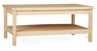 Журнальный столик Kalune Design Forest, березовый, 110 см x 60 см x 50 см