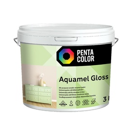 Emailvärv Pentacolor Aquamel, 3 kg, valge