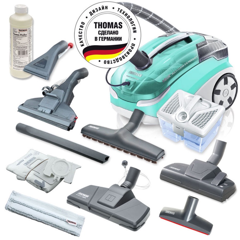 Putekļsūcējs ar ūdens filtru Thomas Multi Clean X10 Parquet, 1700 W