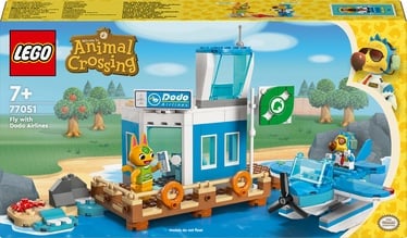 Konstruktor LEGO® Animal Crossing™ Lendamiseks võta Dodo Airlines 77051