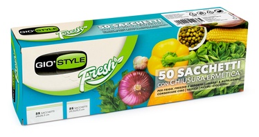 Kott toidu jaoks Gio`style Fresh, läbipaistev, 50 tk