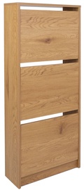 Kingakapp Home4you Aalborg, pruun, 18 cm x 49 cm x 112 cm