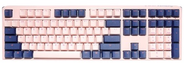Klaviatūra Ducky One 3 Fuji Cherry MX Brown EN, zila/rozā