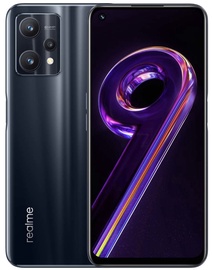 Mobiiltelefon Realme 9 Pro, must, 8GB/128GB