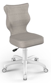 Bērnu krēsls Petit MT03 Size 3, balta/pelēka, 30 cm x 71.5 - 77.5 cm