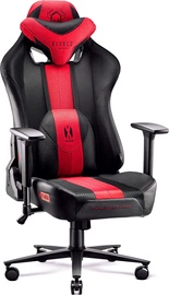 Žaidimų kėdė Diablo X-Player 2.0, 65 x 66 x 124 - 133 cm, juoda/raudona