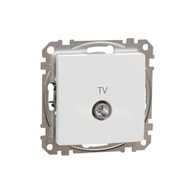 Antenas ligzda Schneider Sedna Design, balta