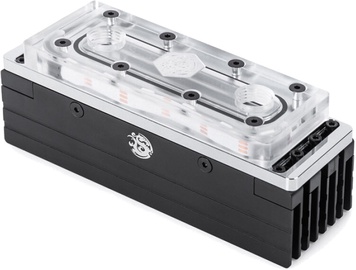 Vandens aušintuvas operatyviajai atminčiai BitsPower Memory cooler, ARGB - transparent 4-pack, 125 mm x 40 mm