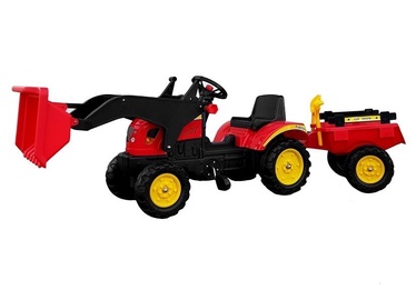 Трактор LEAN Toys Herman, красный