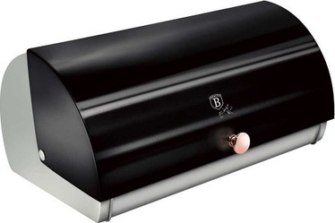 Metallist leiva- ja saiakast Berlinger Haus Black Rose BH-6728, must/kroom