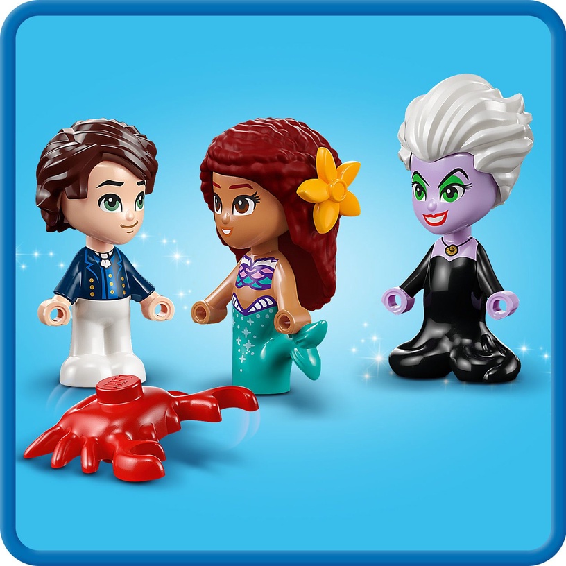 Konstruktor LEGO® │ Disney Väikese merineitsi juturaamat 43213, 134 tk