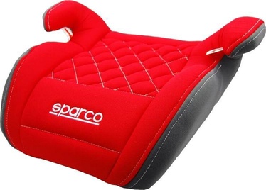 Autokėdutės-paaukštinimai Sparco Child F100K, raudona/pilka, 15 - 36 kg