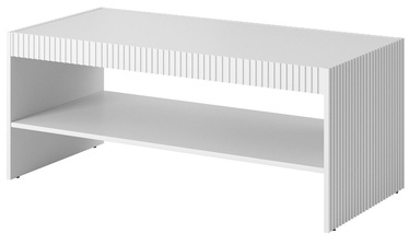 Kohvilaud Cama Meble Pafos, valge, 120 cm x 56.5 cm x 50 cm