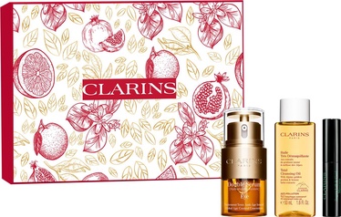 Sejas kopšanas līdzekļu komplekts sievietēm Clarins Double Serum Eye Collection, 73 ml, sievietēm