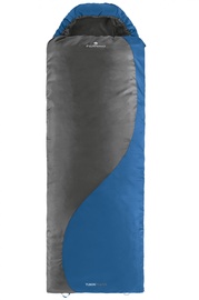 Спальный мешок Ferrino Yukon Plus SQ, синий/серый, левый, 220 см