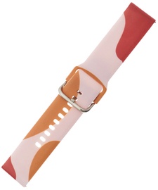 Ремешок Hurtel Moro Band Samsung Galaxy Watch 42mm, красный/oранжевый/розовый