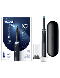 Elektrinis dantų šepetėlis Oral-B iO Series 5, juodas