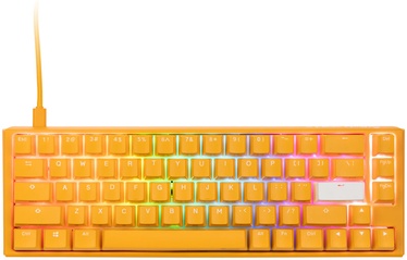 Клавиатура Ducky One 3 SF One 3 SF Cherry MX Red, Английский (US), желтый