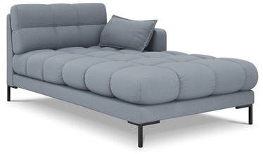 Dīvāns Micadoni Home Mamaia Chaise Longue, gaiši zila, labais, 185 x 102 cm x 75 cm