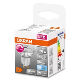 Светодиодная лампочка Osram LED, белый, GU10, 5.5 Вт, 350 лм