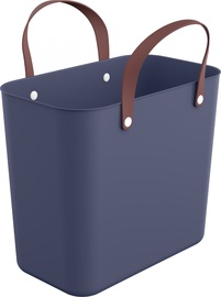 Kandekorv, toidule/esemete hoidmiseks Rotho Albula, 25 l, sinine, 23.5 x 40 x 34 cm