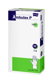 Перчатки Matopat Ambulex Latex, неопудренные, M, 100 шт.