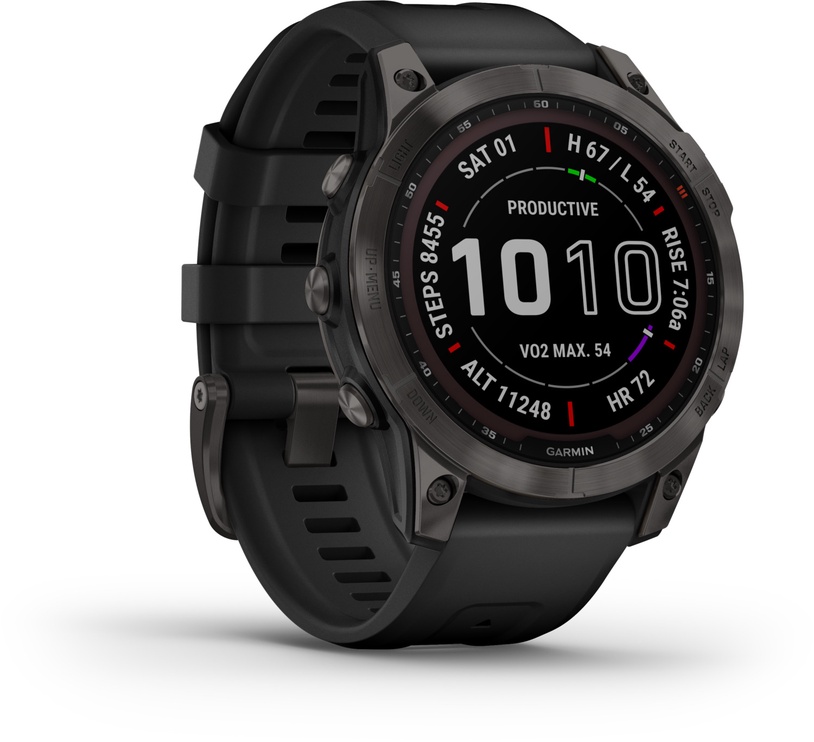 Nutikell Garmin fēnix® 7 Sapphire Solar, grafiit