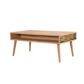Журнальный столик Kalune Design Viva 729, коричневый, 60 см x 110 см x 45 см
