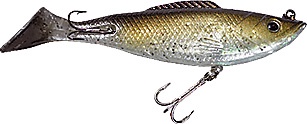 Воблер Jaxon Magic Fish TX-P10C, 10 см, 28 г, золотой/серебристый