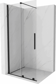 Dušas siena Mexen Walk-In Velar, 120 cm x 200 cm, melna