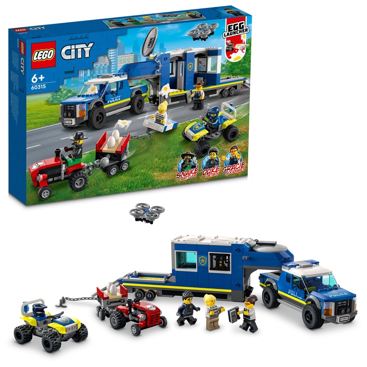 Konstruktors LEGO® City Policijas mobilais komandcentrs 60315