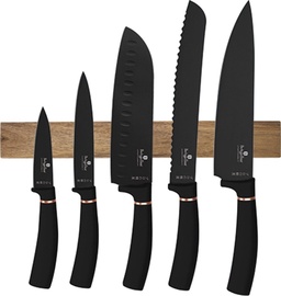 Nažu komplekts, ar magnētisko turētāju Berlinger Haus Black Rose BH-2884, 6 gab.