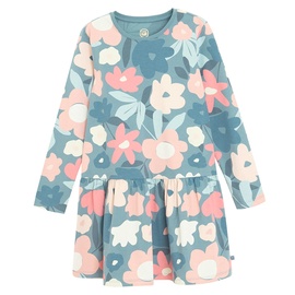 Платье весна/лето, для девочек Cool Club CCG2810564, синий/розовый, 122 см