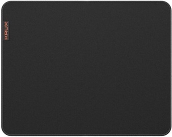 Peles paliktnis Krux Space L, 380 mm x 300 mm x 3 mm, melna