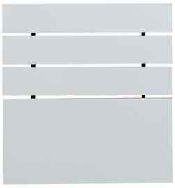 Lovos galvūgalis Kalune Design Fuga, 3 cm x 120 cm, 100 cm, balta