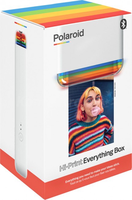 Портативный принтер Polaroid HI-PRINT Pocket Printer E-Box, белый