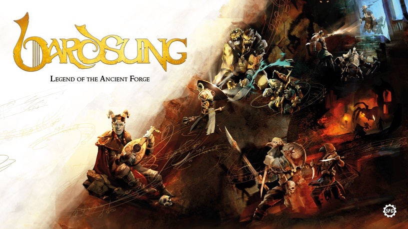 Lauamäng Steamforged Games Ltd. Bardsung Legend Of The Ancient Forge, EN
