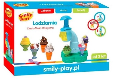 Аксессуары для пластилина Smily Play Ice Cream Shop SP83686, белый/красный/желтый